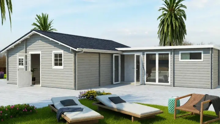 Casa prefabricada en El Pinar, El Hierro · modelo compact 50 m²