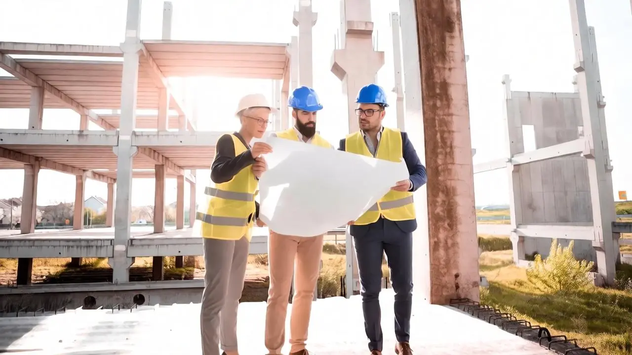 Arquitecto técnico realizando estudio de viabilidad en terreno canario